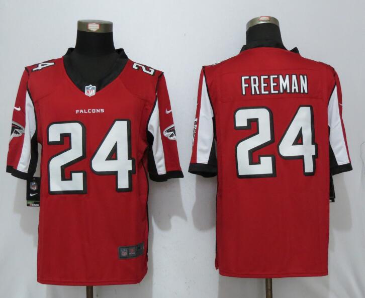 2017 New Nike Atlanta Falcons #24 Freeman Red Limited Jersey->->NFL Jersey